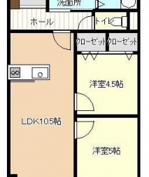 ベルフィット黒石 1SLDK