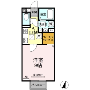ボニータ理科大1K